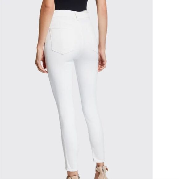 NWT Rag & Bone High Rise Skinny Jean in White - Picture 2 of 11